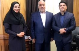 دیدار “مریم هاشمی” با استاندار کرمانشاه در آستانه اعزام به مسابقات جهانی
