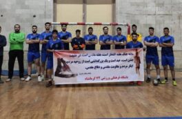 برگزاری مسابقه دوستانه هندبال در استان کرمانشاه به مناسبت هفته دفاع مقدس