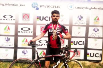 افتخار آفرینی دوچرخه سوار کرمانشاهی در مسابقات قهرمانی پاراسایکلینگ کشور