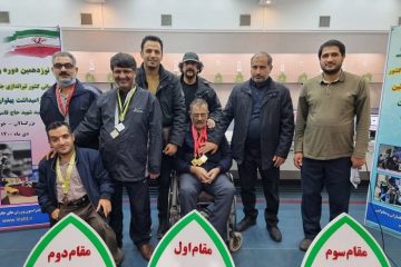 حضور شش ورزشکار کرمانشاهی در مسابقات تیر اندازی جانبازان و معلولین کشور   