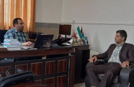 دیدار و گفتگوی دبیر انجمن ورزشی نویسان استان و مسئول بسیج رسانه
