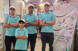 اعزام گلفبازان پسر کرمانشاهی به چهارمین دوره المپیاد استعداد های برتر کشور