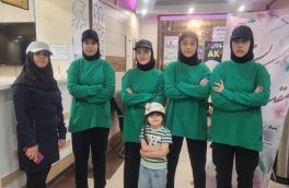 اعزام دختران گلفباز کرمانشاهی به چهارمین دوره المپیاد استعداد های برتر کشور