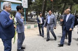 حضور استاندار و مسئولان ورزش کرمانشاه  به مناسبت سالروز آزادسازی خرمشهر
