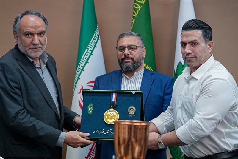 قهرمان کرمانشاهی که مدال‌های جهان را به امام رضا(ع) بخشید